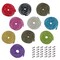 10 Pieces 28inch Stainless Steel Ball Bead Chain Ten Colors with 30 Pieces Matching Connectors 2 mm Diameter Ball Chain for Hanging Christmas Ornament Jewelry Findings Key Chain Tags Craft Projects